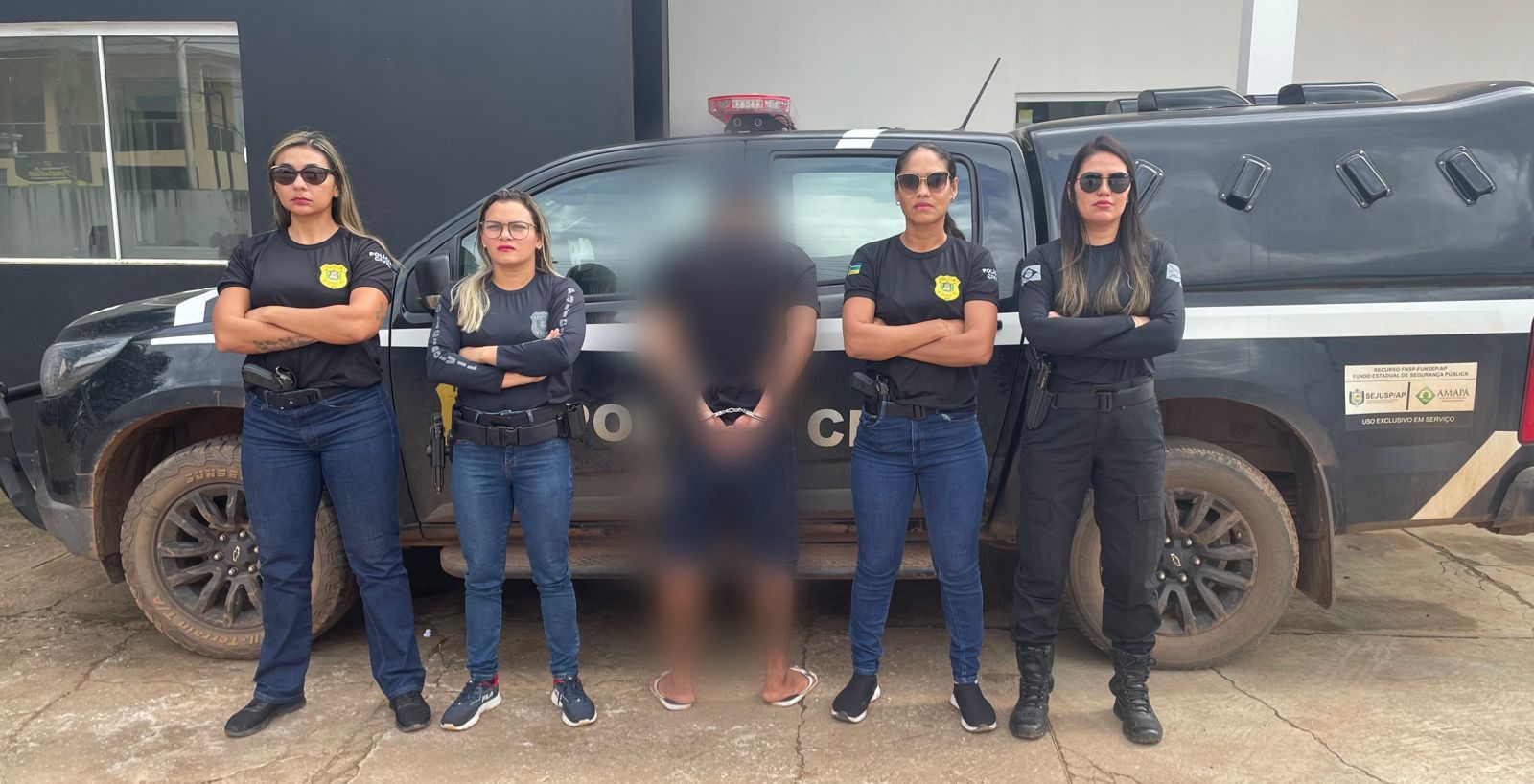 EM CALÇOENE, POLÍCIA CIVIL PRENDE INDIVÍDUO CONDENADO JUDICIALMENTE POR TRÁFICO DE DROGAS E ACUSADO POR LESÃO CORPORAL NO CONTEXTO DE VIOLÊNCIA DOMÉSTICA